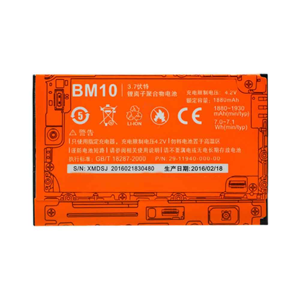 Batería para XIAOMI Mi-10-/xiaomi-bm10